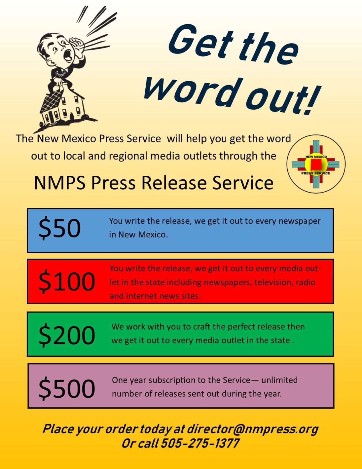 NMPS Press Release Service
